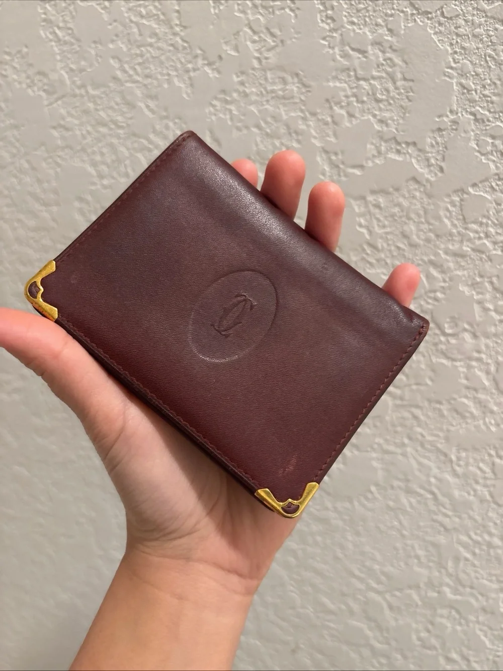 Cartier Leather Bifold Wallet